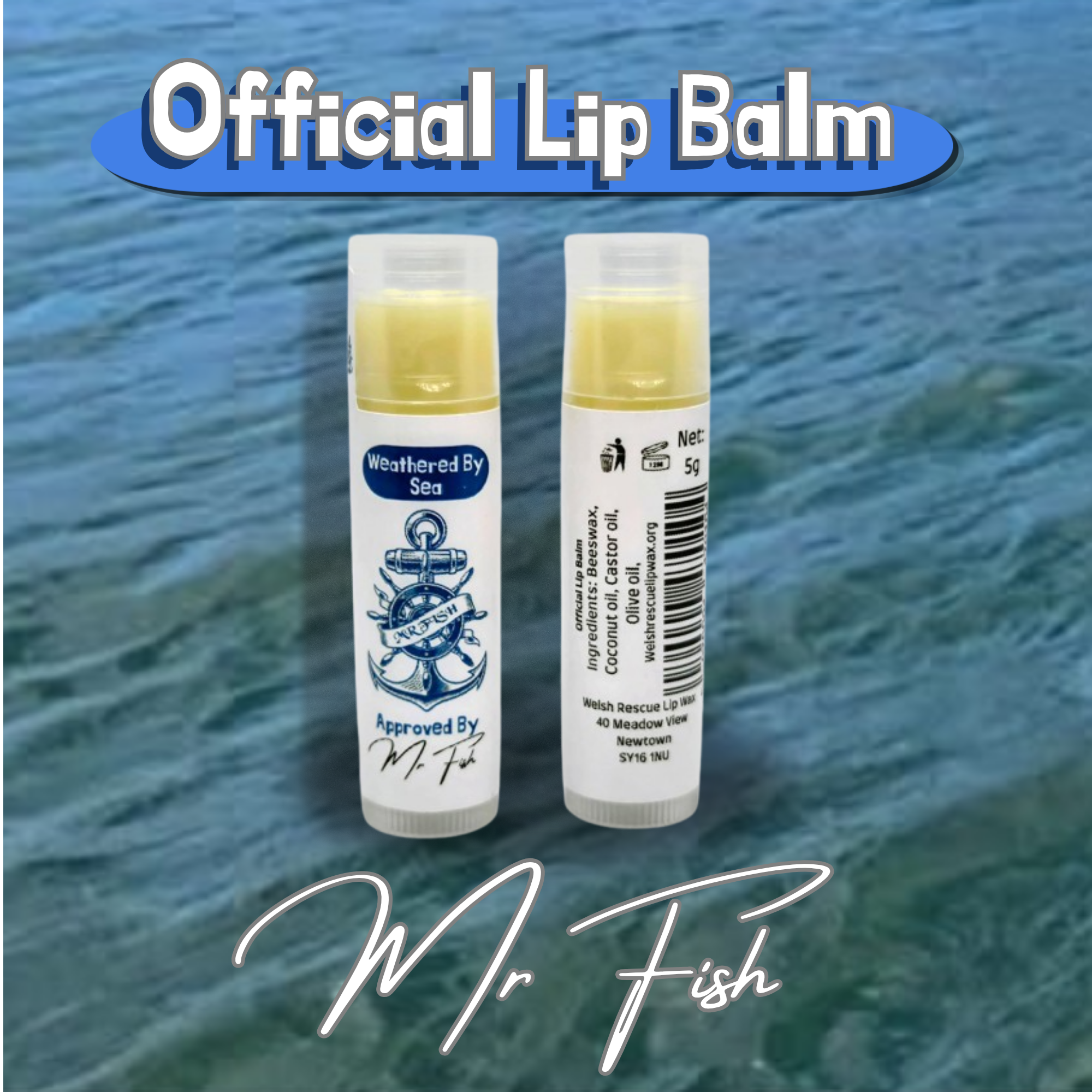 Official Mr Fish Lip Balm - 5g - Image 4