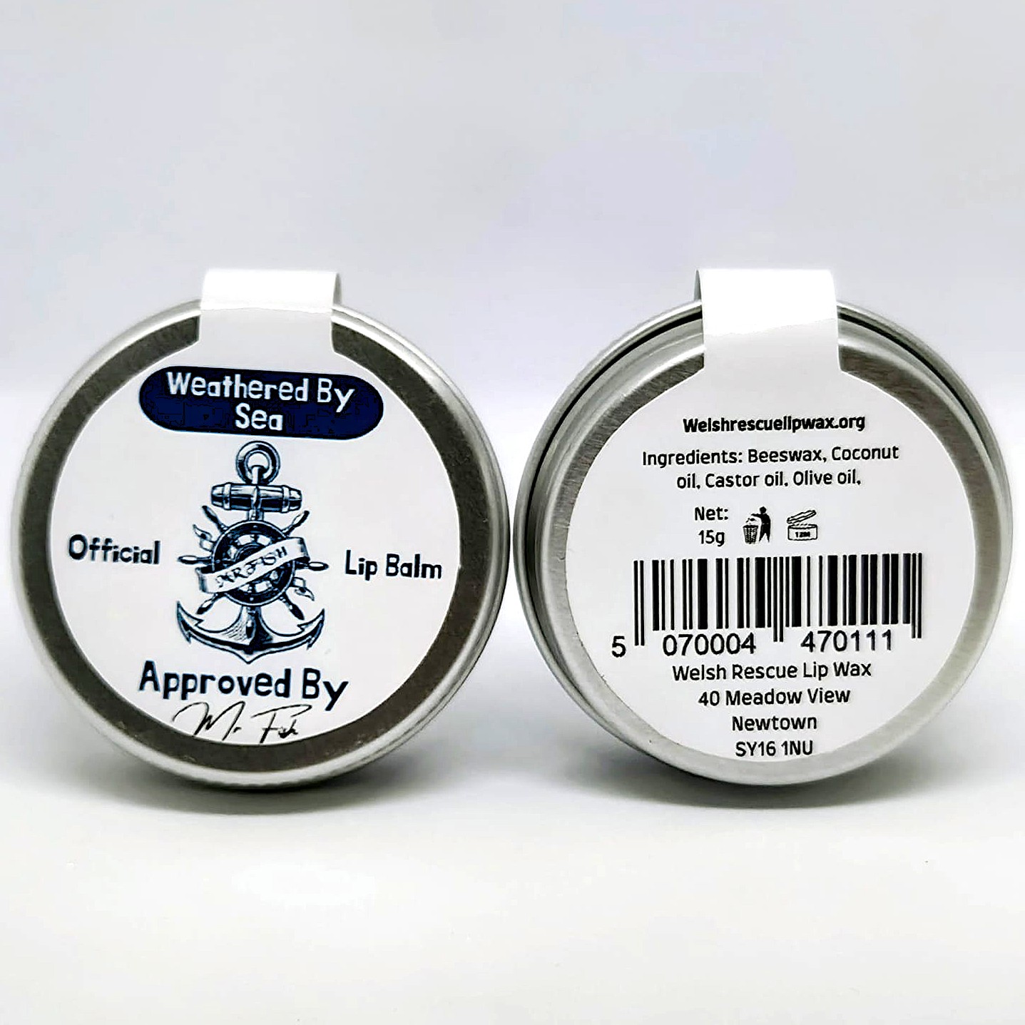 Official 15g tin Mr Fish 4