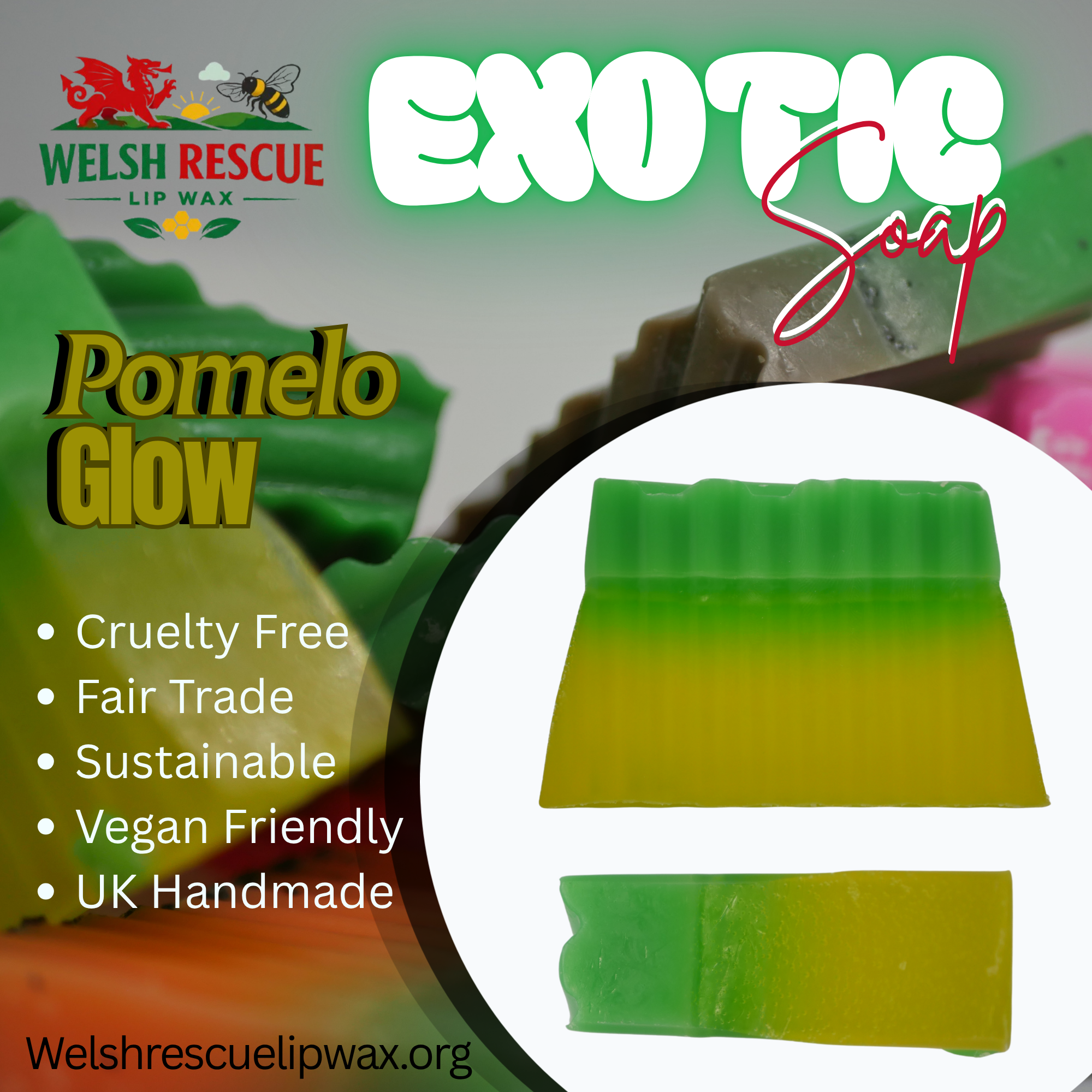 Pomelo Glow Handmade Exotic Soap